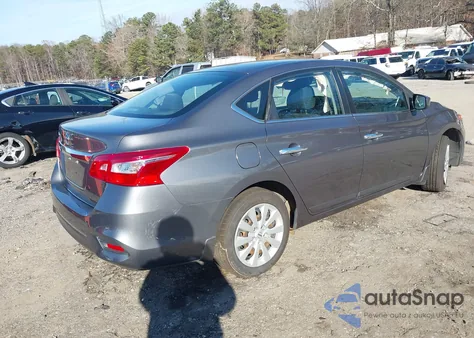 2017 Nissan Sentra S из США, поврежденный, VIN 3N1AB7AP3HL641695